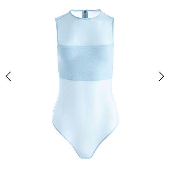 Alice + Olivia Sky Blue Bodysuit - Picture 6 of 6